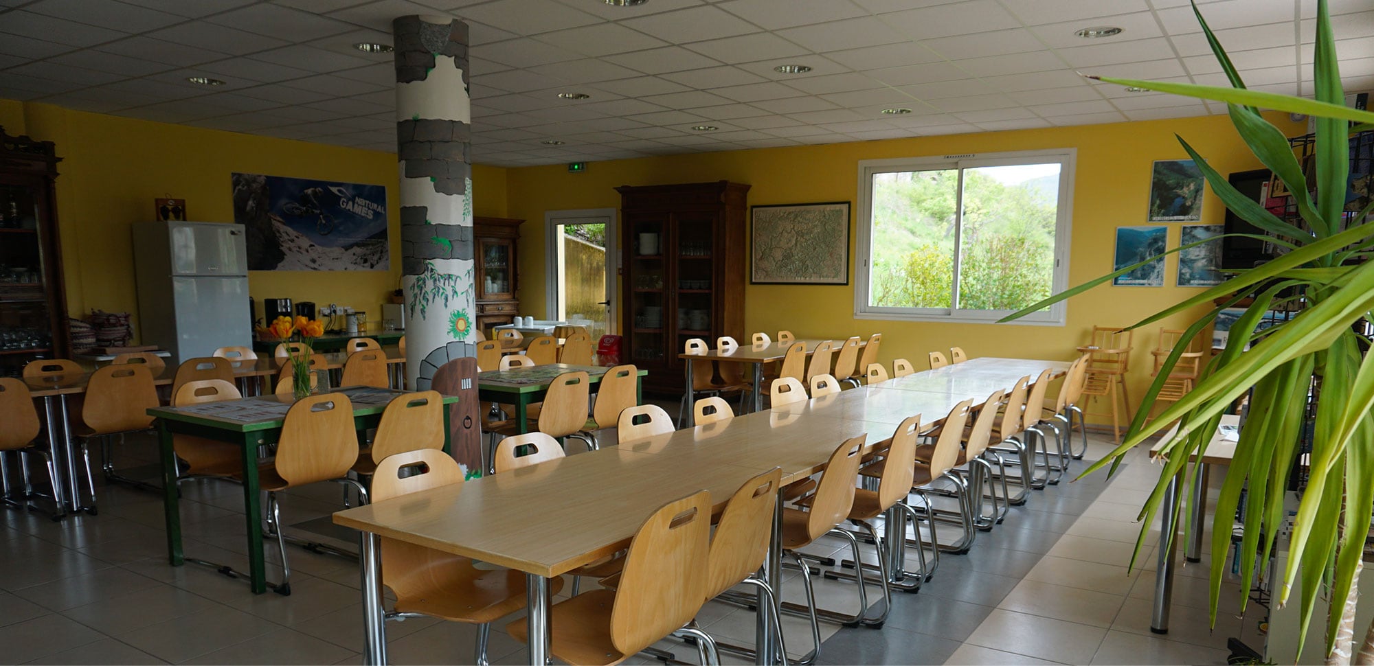 salle manger gite